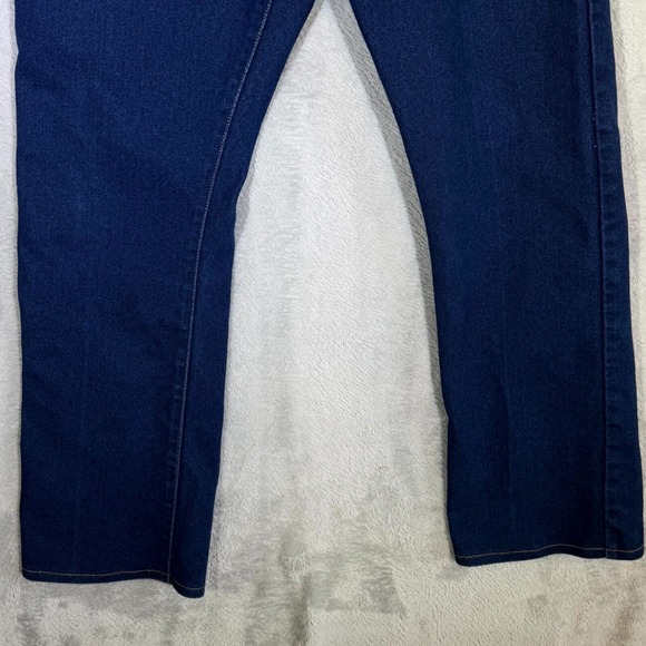 Levi's 517 Men Jeans 38 X 34 Blue Denim Medium Wash High-Rise Straight Leg M1116 - Picture 5 of 11